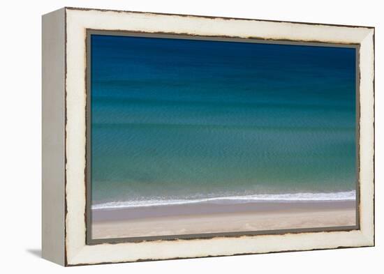 Australia, Fleurieu Peninsula, Port Willunga, Elevated Beach View-Walter Bibikow-Framed Premier Image Canvas