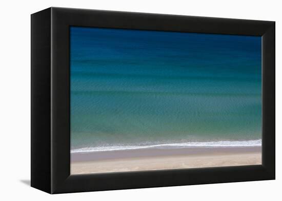 Australia, Fleurieu Peninsula, Port Willunga, Elevated Beach View-Walter Bibikow-Framed Premier Image Canvas