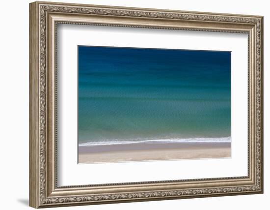 Australia, Fleurieu Peninsula, Port Willunga, Elevated Beach View-Walter Bibikow-Framed Photographic Print