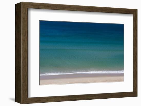 Australia, Fleurieu Peninsula, Port Willunga, Elevated Beach View-Walter Bibikow-Framed Photographic Print