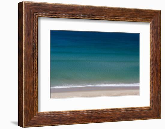 Australia, Fleurieu Peninsula, Port Willunga, Elevated Beach View-Walter Bibikow-Framed Photographic Print