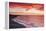 Australia, Fleurieu Peninsula, Port Willunga, Sunset-Walter Bibikow-Framed Premier Image Canvas