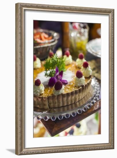 Australia, Melbourne, the Block Arcade, Hopetoun Tea Rooms, Pastries-Walter Bibikow-Framed Photographic Print