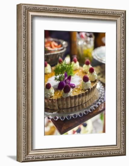 Australia, Melbourne, the Block Arcade, Hopetoun Tea Rooms, Pastries-Walter Bibikow-Framed Photographic Print