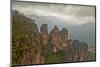 Australia, New South Wales, Blue Mountains, Echo Point, Three Sisters-Rona Schwarz-Mounted Photographic Print