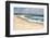 Australia, New South Wales, Sydney. Bondi Beach viewed from Bondi to Coogee coastal walk-Trish Drury-Framed Photographic Print