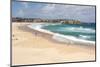 Australia, New South Wales, Sydney. Bondi Beach viewed from Bondi to Coogee coastal walk-Trish Drury-Mounted Photographic Print
