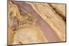 Australia, New South Wales, Sydney. Bondi to Coogee Coastal Walk Patterns in sandstone-Trish Drury-Mounted Photographic Print