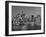 Australia, New South Wales, Sydney, Sydney Opera House, City Skyline at Dusk-Shaun Egan-Framed Photographic Print