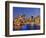 Australia, New South Wales, Sydney, Sydney Opera House, City Skyline at Dusk-Shaun Egan-Framed Photographic Print