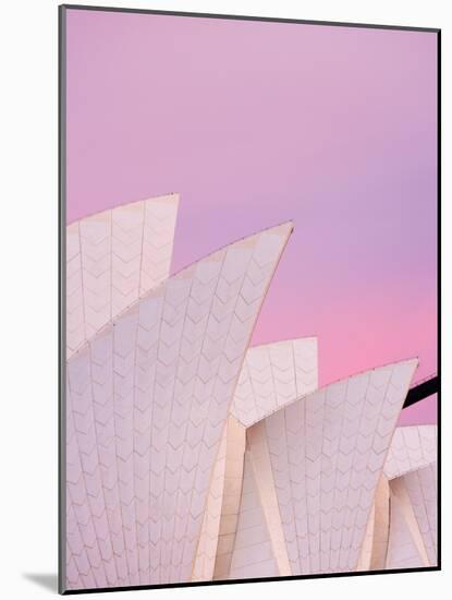 Australia, New South Wales, Sydney, Sydney Opera House, Close-Up of Opera House at Dawn-Shaun Egan-Mounted Photographic Print