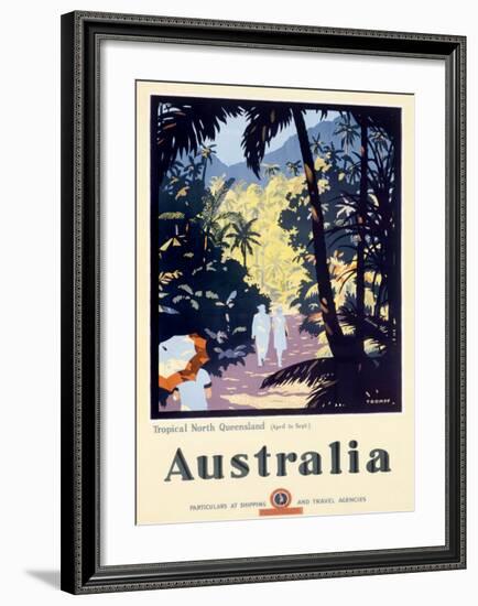 Australia Queensland Rain Forest-Unknown Unknown-Framed Giclee Print