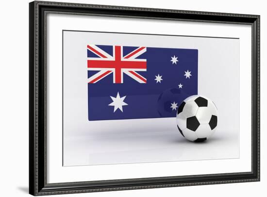 Australia Soccer-badboo-Framed Art Print