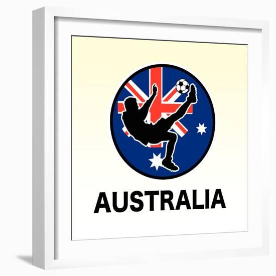 Australia Soccer-null-Framed Giclee Print