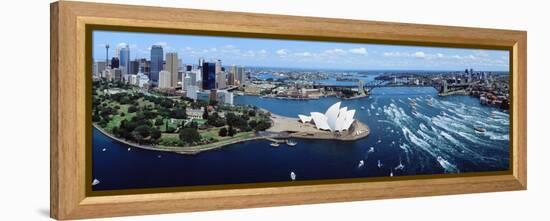 Australia, Sydney, Aerial-null-Framed Stretched Canvas