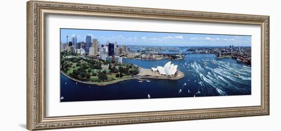 Australia, Sydney, Aerial-null-Framed Premium Photographic Print