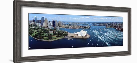 Australia, Sydney, Aerial-null-Framed Photographic Print