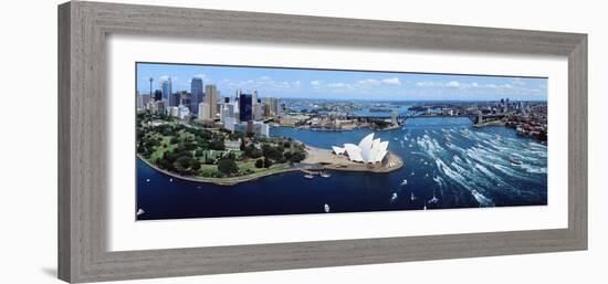 Australia, Sydney, Aerial-null-Framed Photographic Print