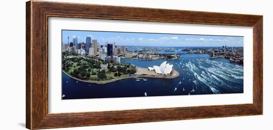 Australia, Sydney, Aerial-null-Framed Photographic Print