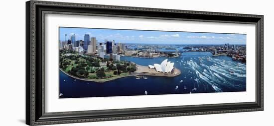 Australia, Sydney, Aerial-null-Framed Photographic Print