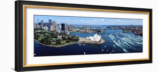 Australia, Sydney, Aerial-null-Framed Photographic Print