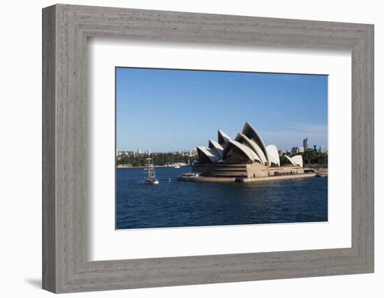 Australia, Sydney. Harbor Area, Landmark Sydney Opera House-Cindy Miller Hopkins-Framed Photographic Print