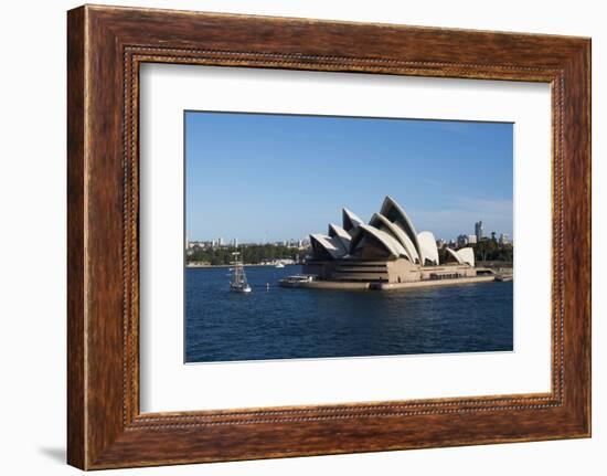 Australia, Sydney. Harbor Area, Landmark Sydney Opera House-Cindy Miller Hopkins-Framed Photographic Print