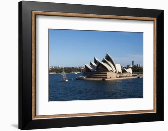 Australia, Sydney. Harbor Area, Landmark Sydney Opera House-Cindy Miller Hopkins-Framed Photographic Print