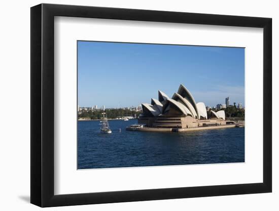 Australia, Sydney. Harbor Area, Landmark Sydney Opera House-Cindy Miller Hopkins-Framed Photographic Print