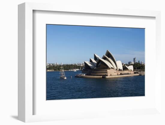 Australia, Sydney. Harbor Area, Landmark Sydney Opera House-Cindy Miller Hopkins-Framed Photographic Print