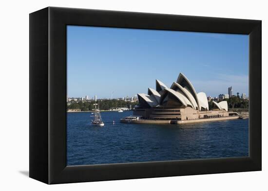 Australia, Sydney. Harbor Area, Landmark Sydney Opera House-Cindy Miller Hopkins-Framed Premier Image Canvas