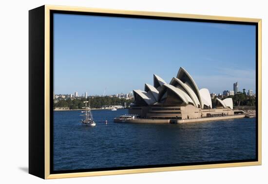 Australia, Sydney. Harbor Area, Landmark Sydney Opera House-Cindy Miller Hopkins-Framed Premier Image Canvas