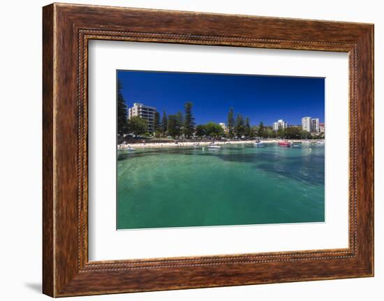 Australia, Sydney, Manly Cove-Walter Bibikow-Framed Photographic Print