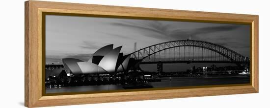 Australia, Sydney, Sunset-null-Framed Stretched Canvas