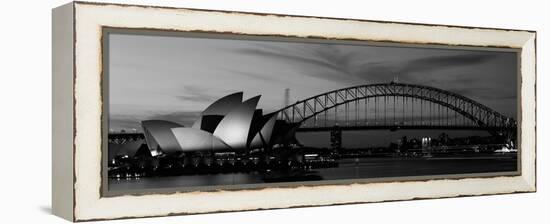 Australia, Sydney, Sunset-null-Framed Stretched Canvas