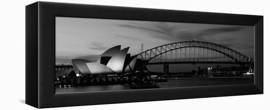 Australia, Sydney, Sunset-null-Framed Stretched Canvas