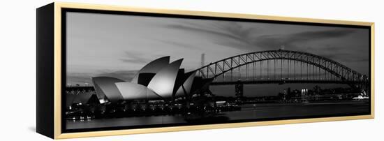 Australia, Sydney, Sunset-null-Framed Stretched Canvas