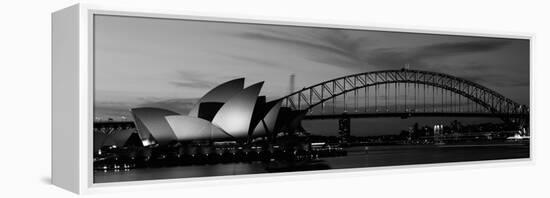 Australia, Sydney, Sunset-null-Framed Stretched Canvas