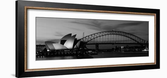 Australia, Sydney, Sunset--Framed Photographic Print
