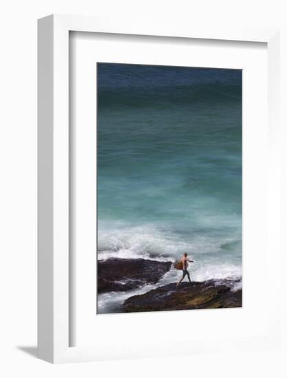 Australia, Sydney, Tamarama, Tamarama Bay-Walter Bibikow-Framed Photographic Print