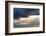 Australia, Tasmania, Freycinet National Park Morning light breaks through dark clouds-Trish Drury-Framed Photographic Print