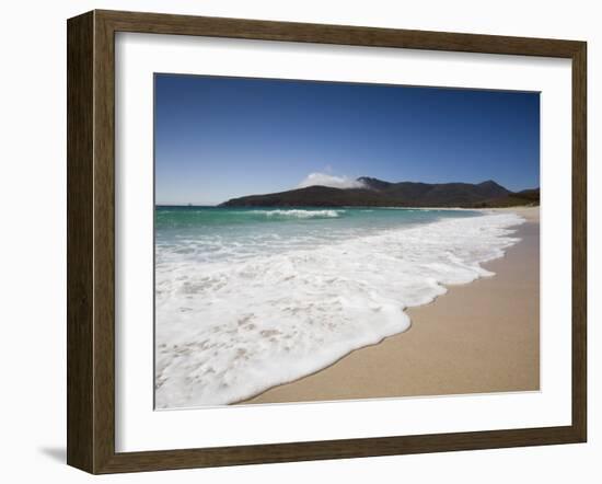 Australia, Tasmania, Freycinet National Park; Wineglass Bay-Andrew Watson-Framed Photographic Print