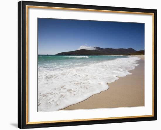 Australia, Tasmania, Freycinet National Park; Wineglass Bay-Andrew Watson-Framed Photographic Print