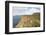 Australia, Tasmania. Hikers on Cape Hauy Track. Dolerite columns. Munro Bight, Cape Pillar-Trish Drury-Framed Photographic Print