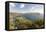 Australia, Tasmania, Tasman NP. Cape Hauy Track, expansive view of Fortescue Bay-Trish Drury-Framed Premier Image Canvas