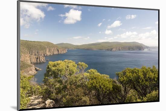 Australia, Tasmania, Tasman NP. Cape Hauy Track, expansive view of Fortescue Bay-Trish Drury-Mounted Photographic Print