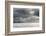 Australia, Tasmania, Tasman Sea. Dramatic line of sun on horizon through storm clouds and rain-Trish Drury-Framed Photographic Print