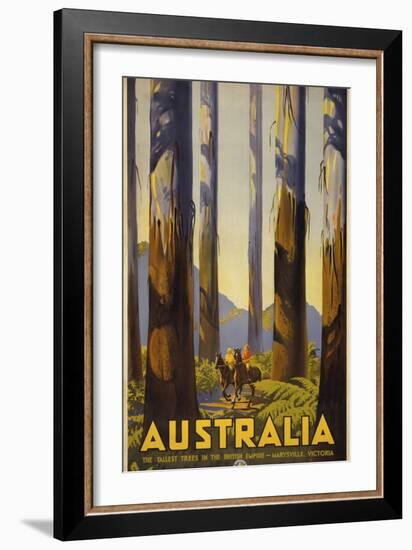 Australia Trees-null-Framed Giclee Print