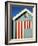 Australia, Victoria, Melbourne; Colourful Beach Hut at Brighton Beach-Andrew Watson-Framed Photographic Print