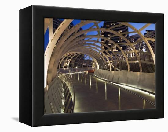 Australia, Victoria, Melbourne, Docklands-Andrew Watson-Framed Premier Image Canvas